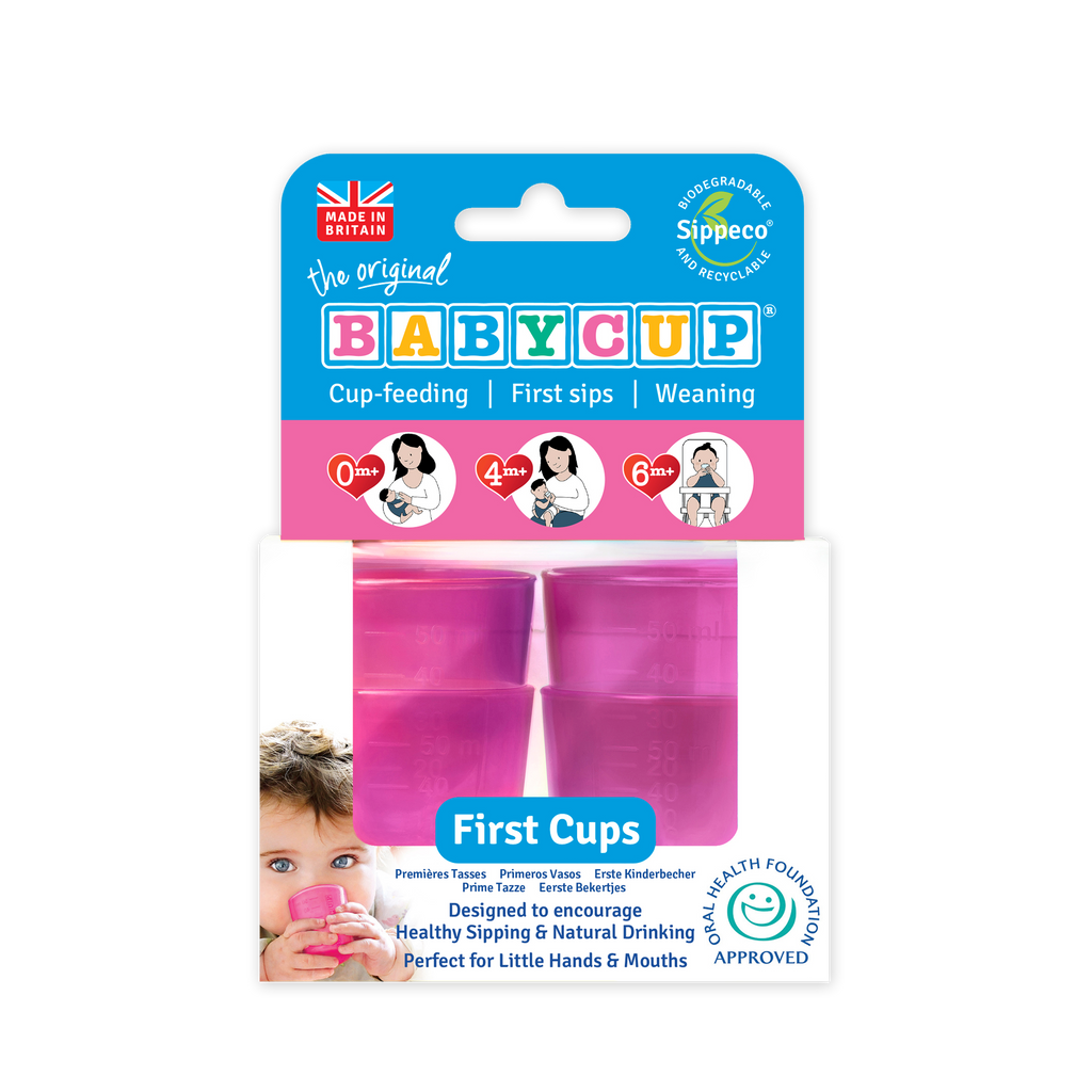 Babycup Sippeco Mini Open Cups - pack of four - Babycup